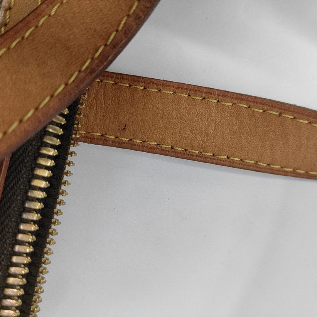 PALERMO PM Monogram Coated Canvas Brown