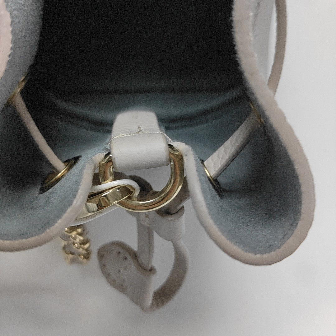 BELLA Monogram Calfskin Gray