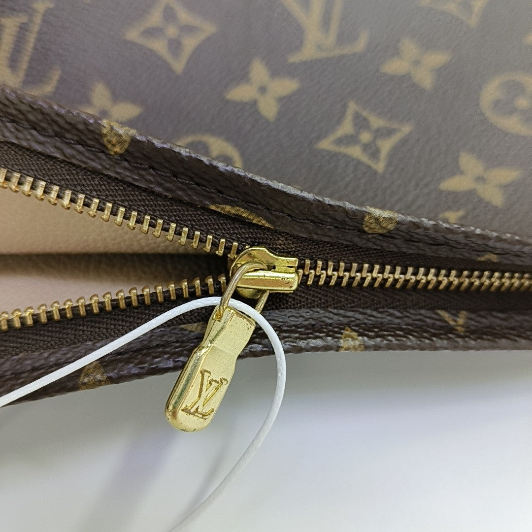 TOILET POCKET 26 Monogram Coated Canvas Brown