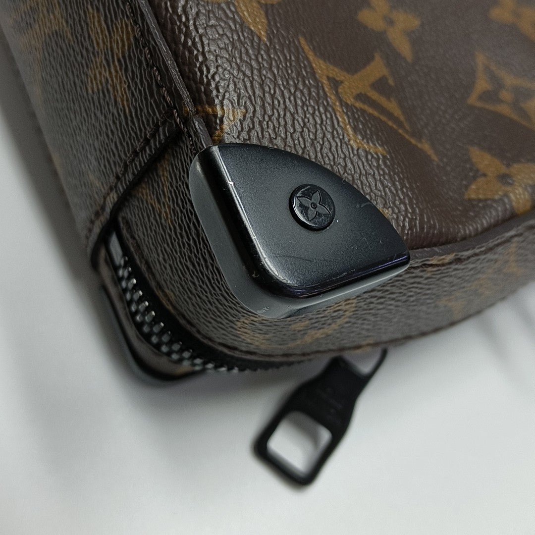 SOFT TRUNK Monogram Coated Canvas Brown