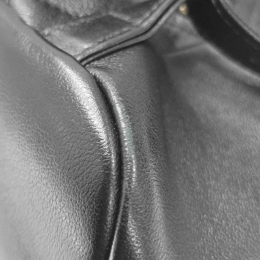 DUMA Quilted Lambskin Black
