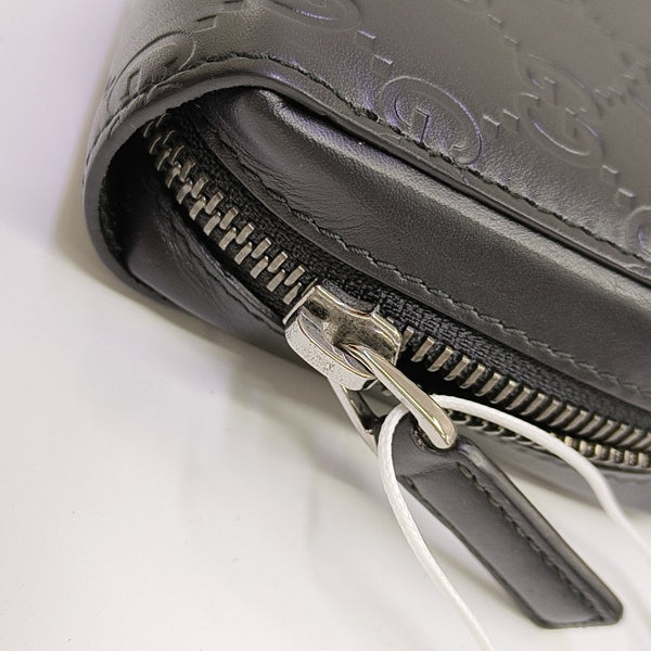 Signature Monogram Calfskin Black