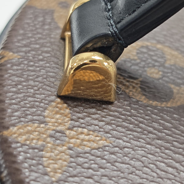 CANNES PM Monogram Coated Canvas Brown