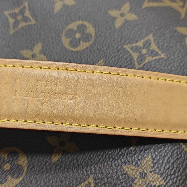SIDE TRUNK MM Monogram Coated Canvas Brown