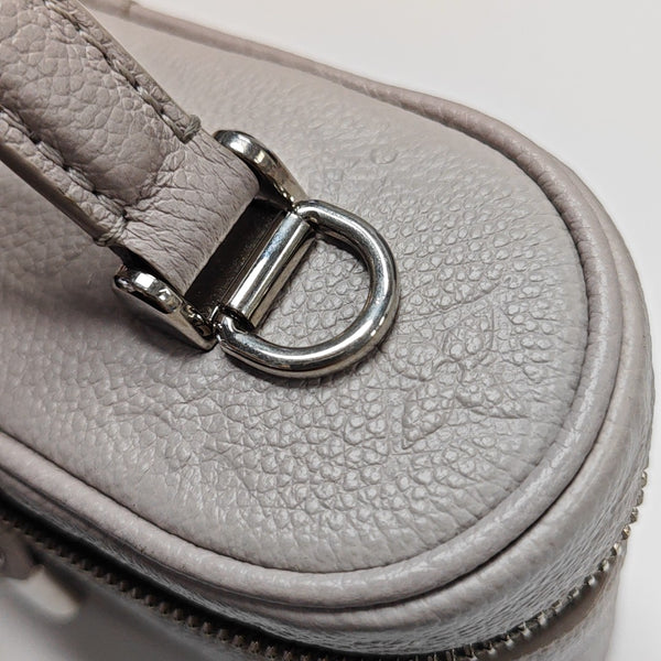 Vanity Chain Pouch Mini Monogram Calfskin Gray