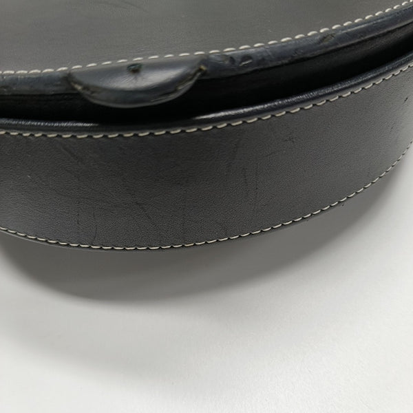 Heel Calfskin Black