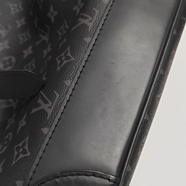 STEAMER Monogram Coated Canvas Black