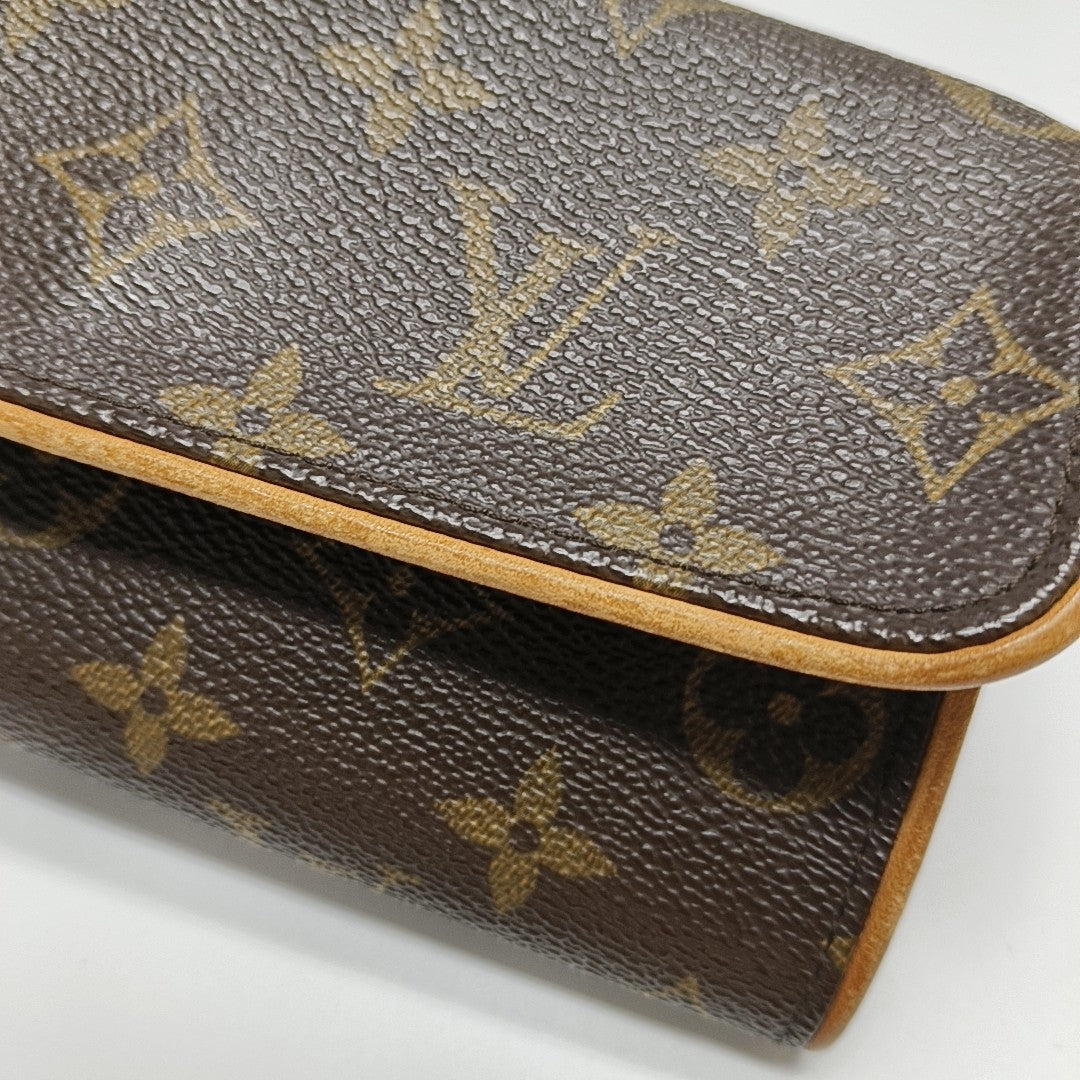 TWIN PM Monogram Coated Canvas Brown