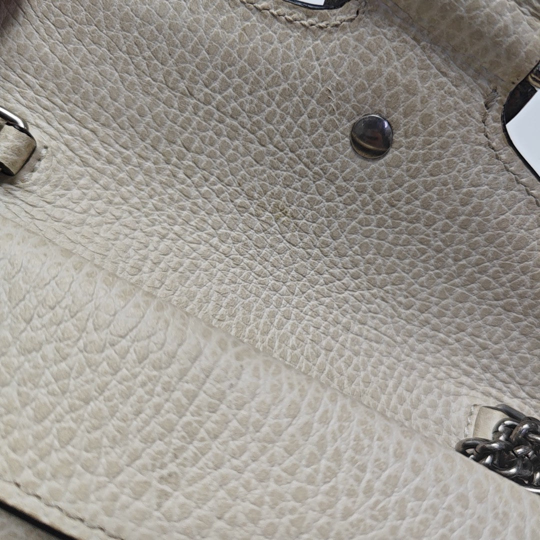 Dionysus Super Mini Calfskin Beige