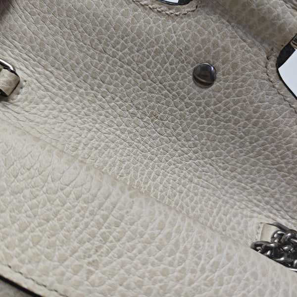 Dionysus Super Mini Calfskin Beige
