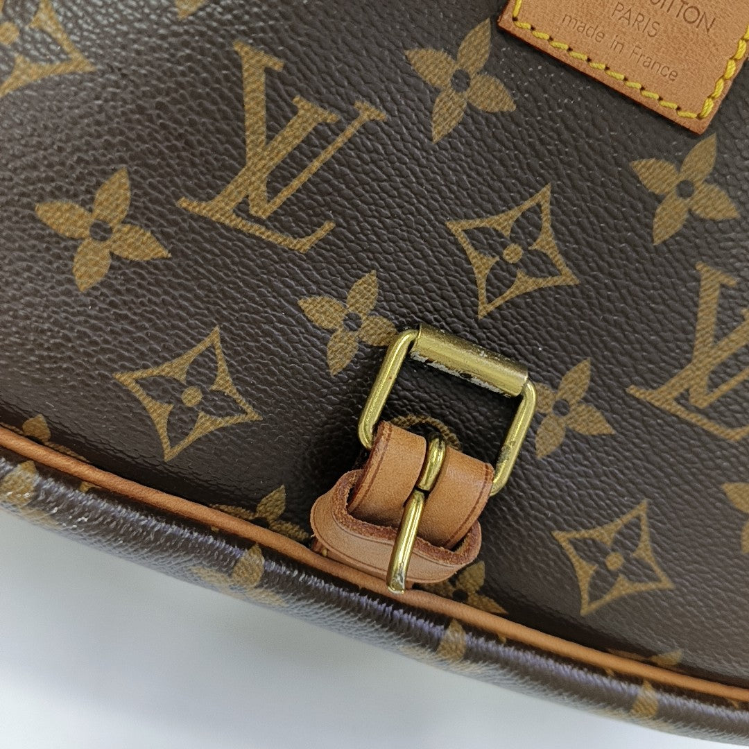 SAUMUR 30 Monogram Coated Canvas Brown