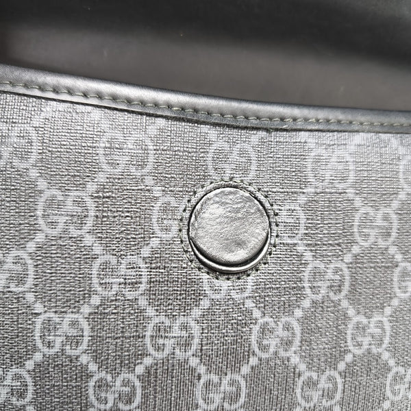 Neo Vintage Monogram Coated Canvas Black