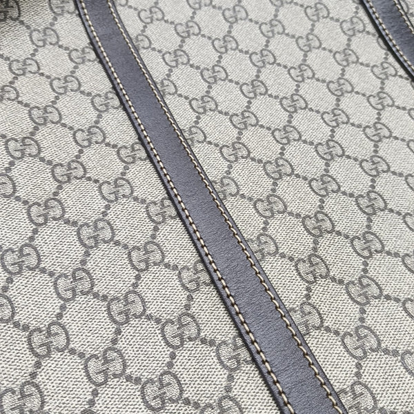 Monogram Coated Canvas Tote Bag Beige