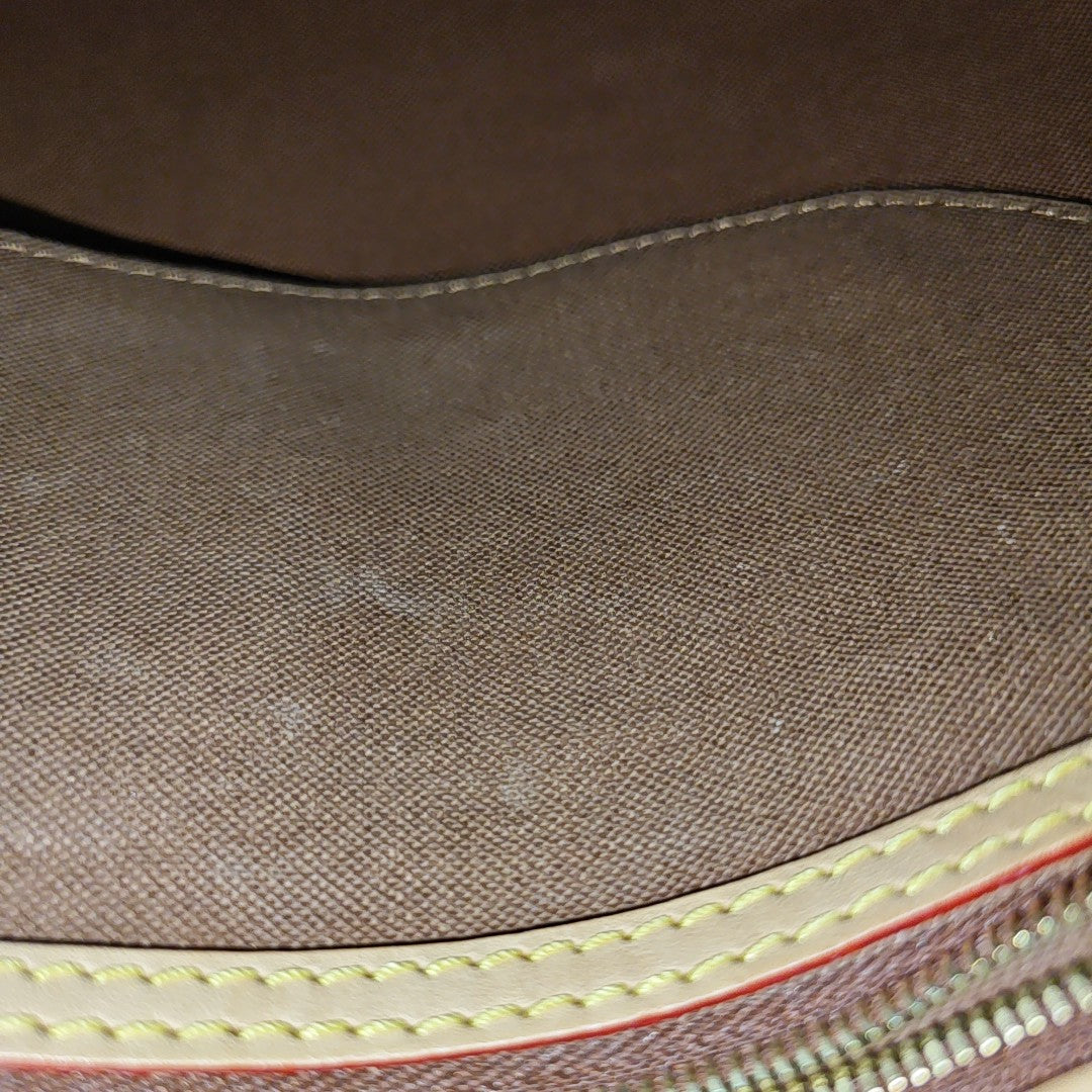 SPEEDY 25 Monogram Coated Canvas Brown