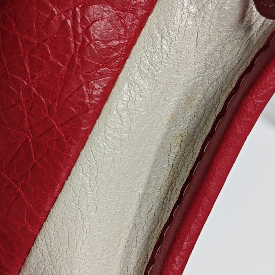 Bazar Calfskin Red