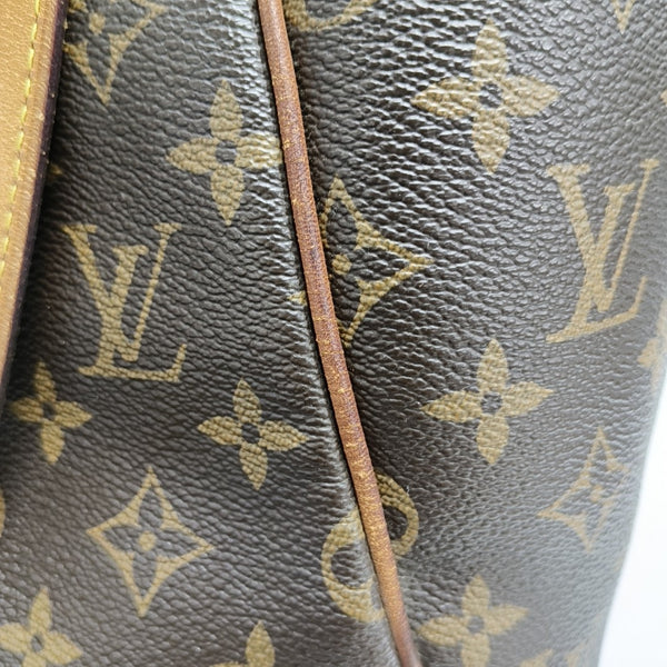 TOTALLY MM Monogram Coated Canvas Brown