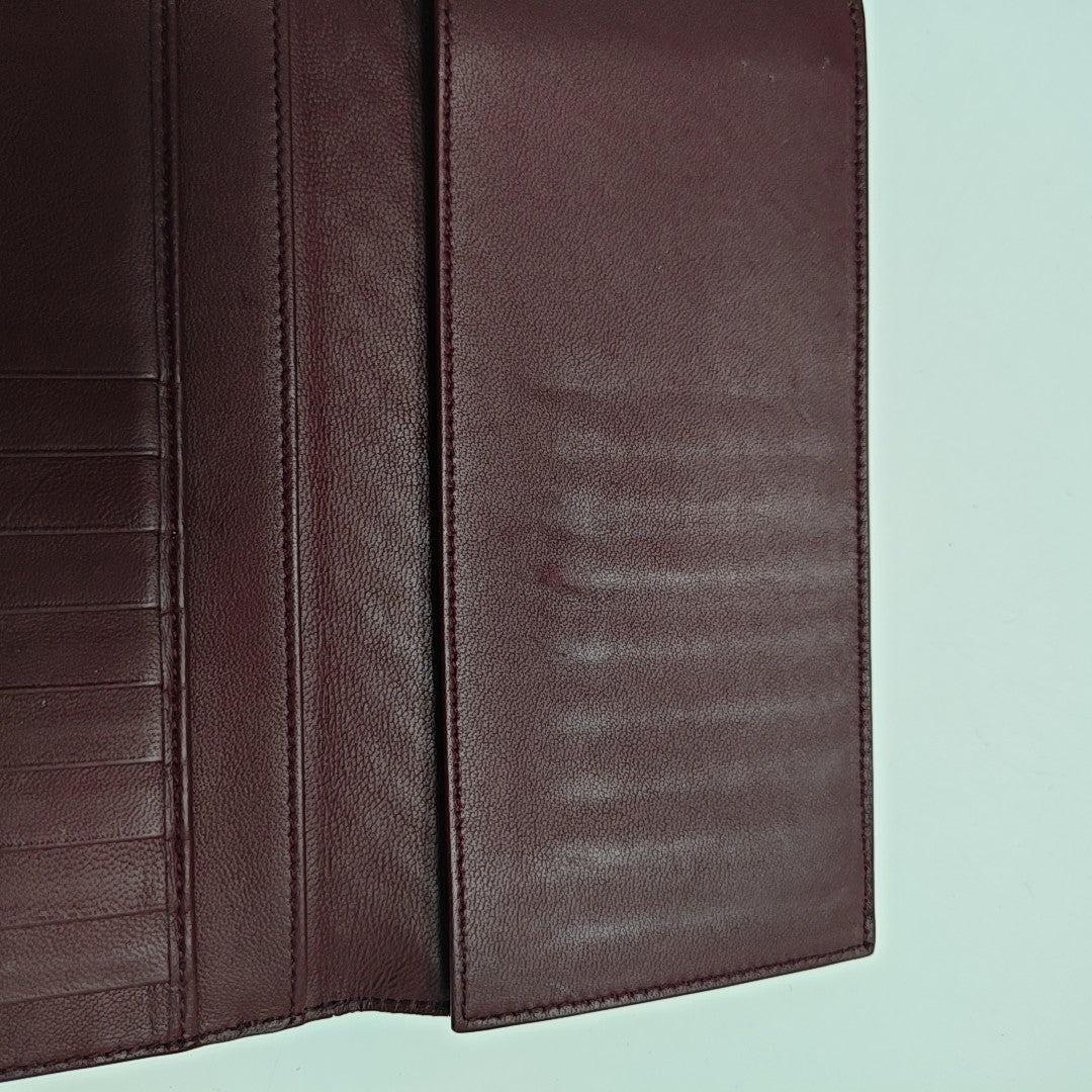 Calfskin Wallet Red