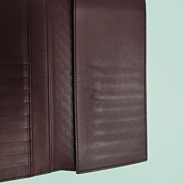 Calfskin Wallet Red