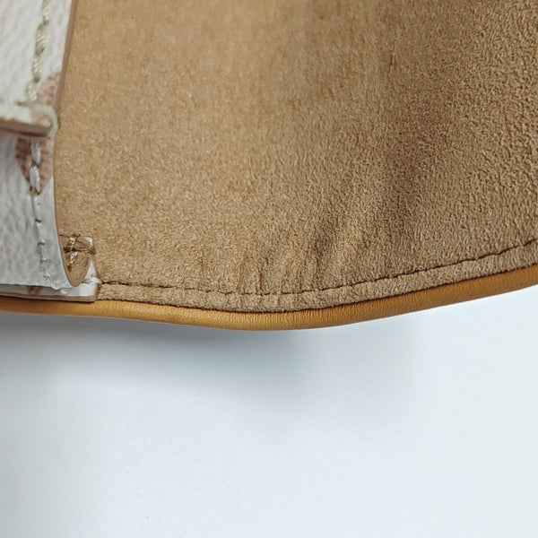 Pochette Camille Monogram Coated Canvas Beige