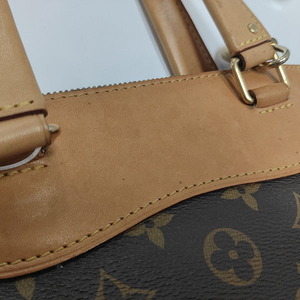 RETIRO NM Monogram Coated Canvas Brown