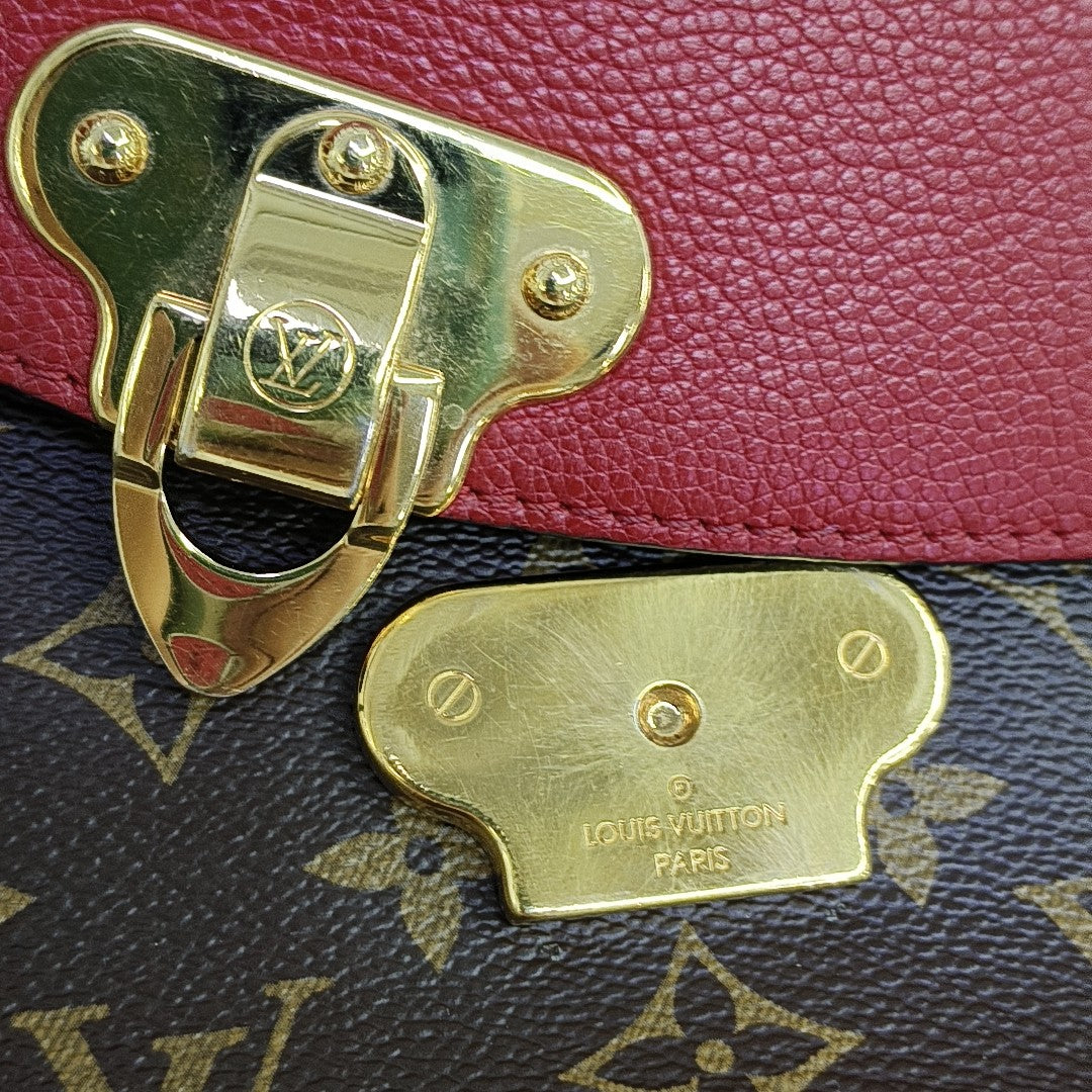 SAINT PLACIDE Monogram Coated Canvas Brown