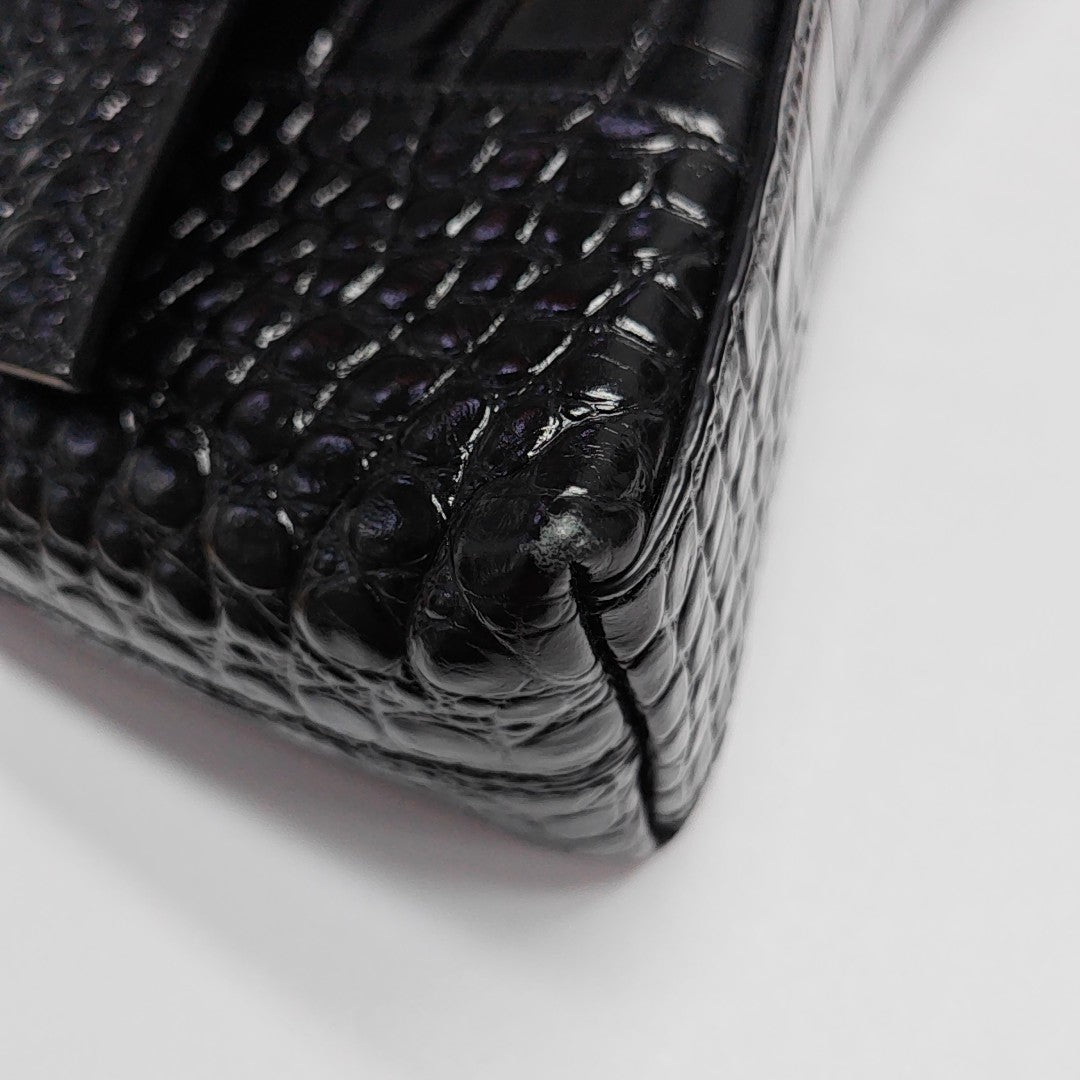 Downtown Super Mini Calfskin Black
