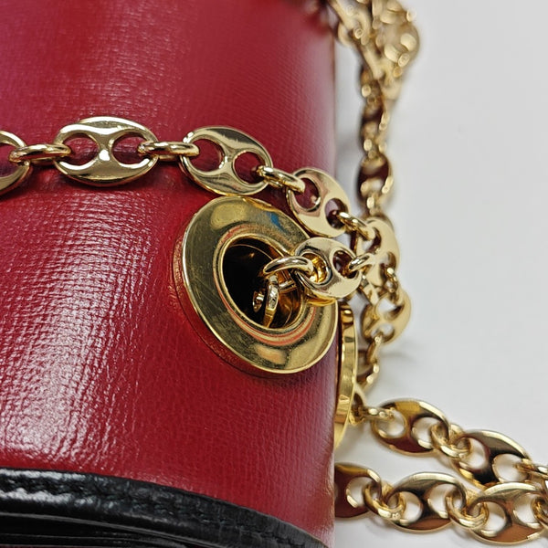 Marina Small Calfskin Red