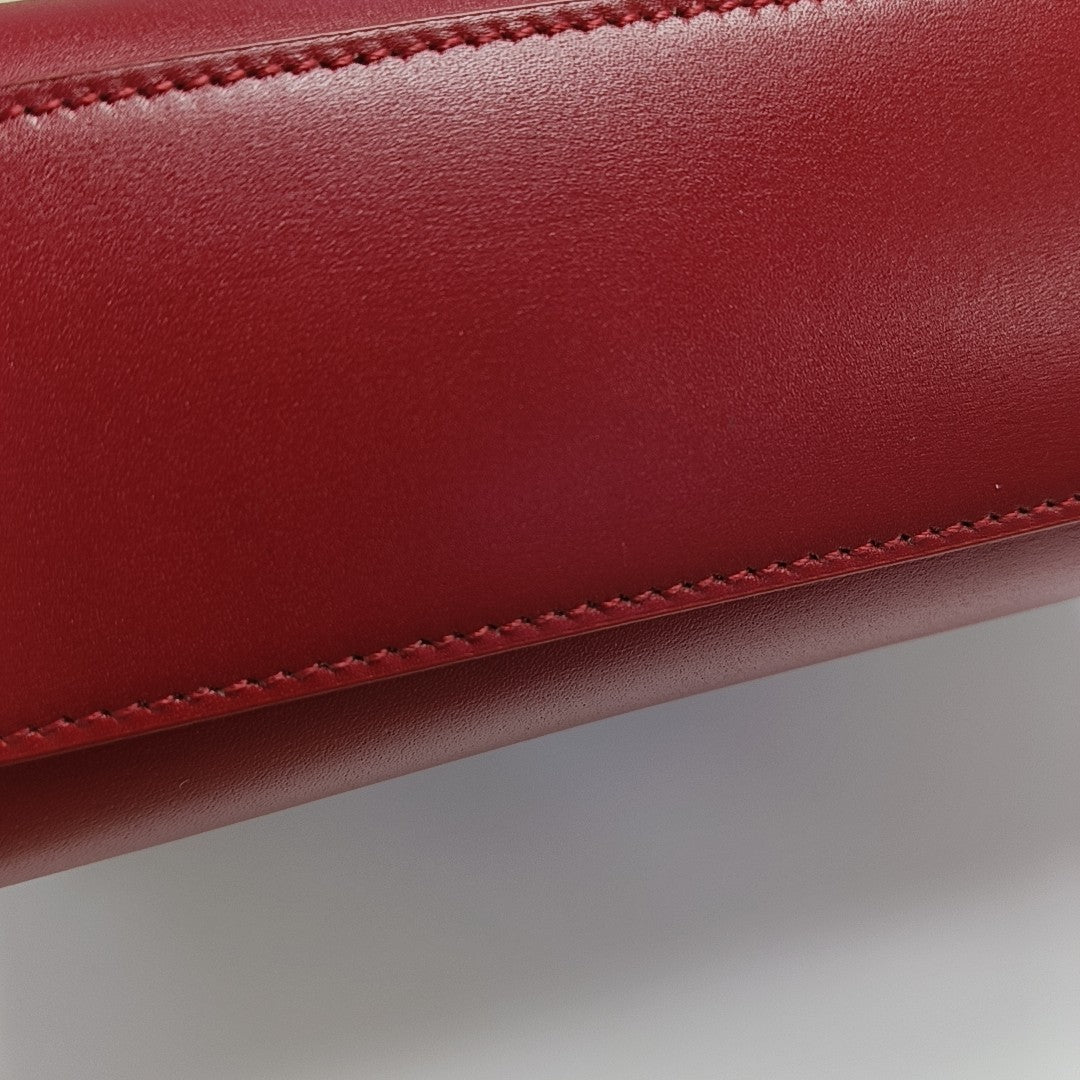 MANHATTAN Calfskin Red