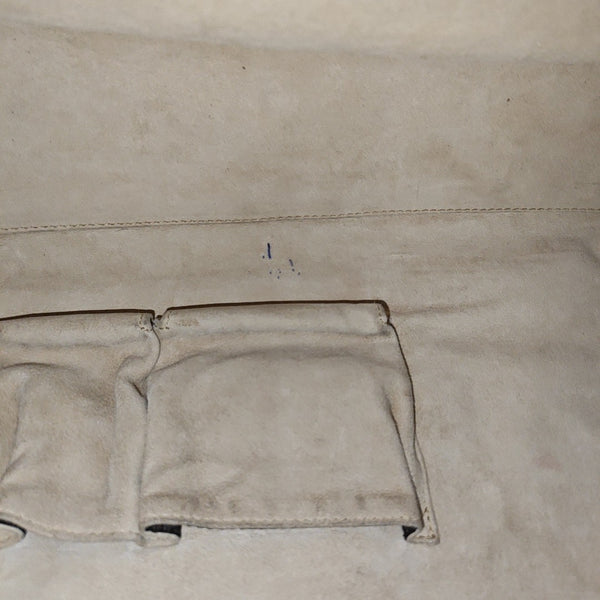 Calfskin Top Handle Bag Brown