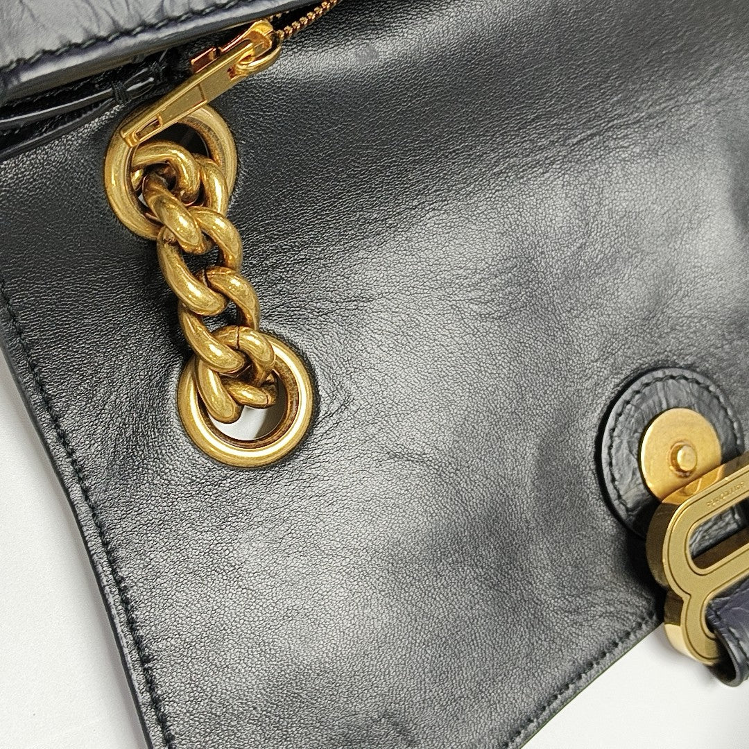 Crush Small Calfskin Black