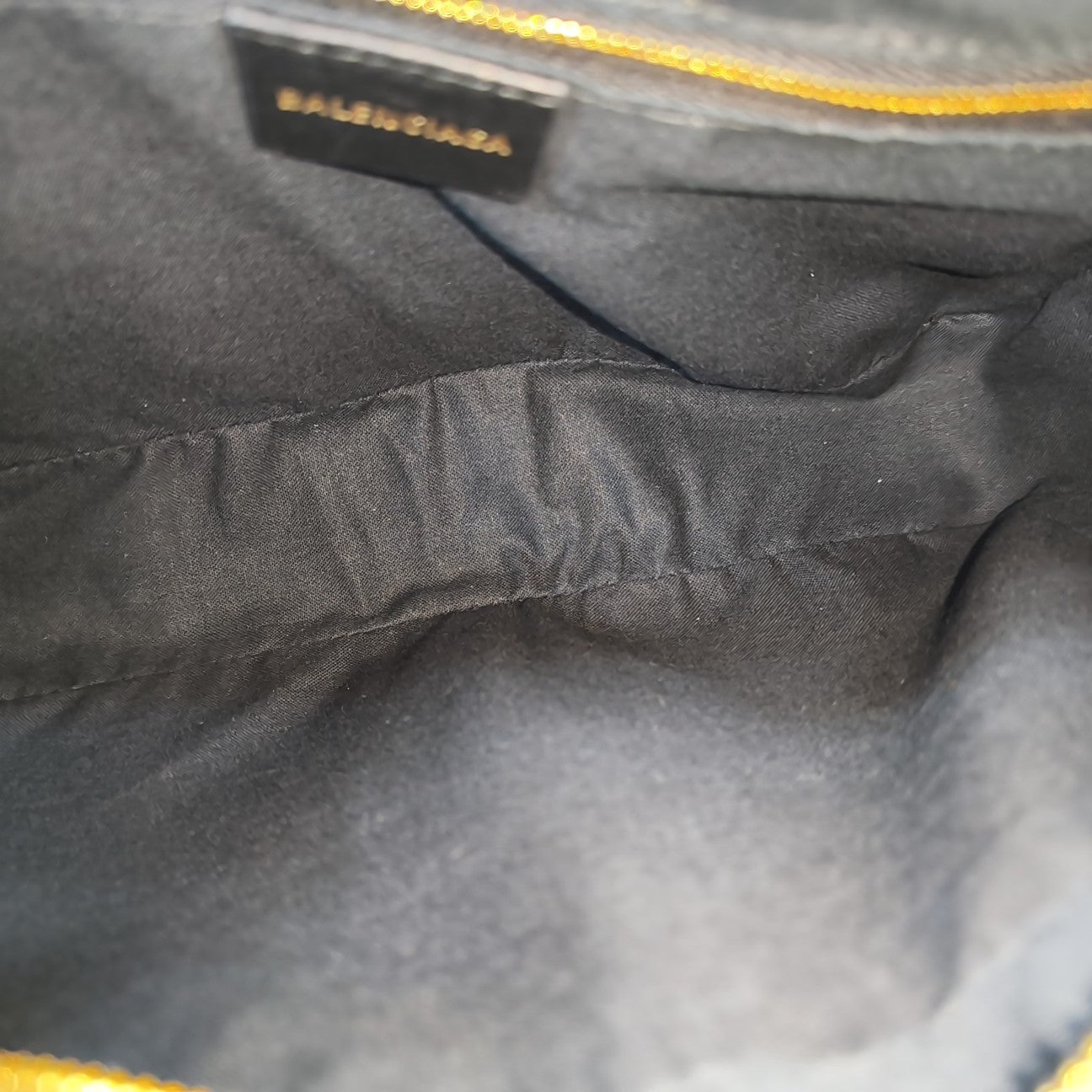 Coated Canvas Shoulder Bag Brown