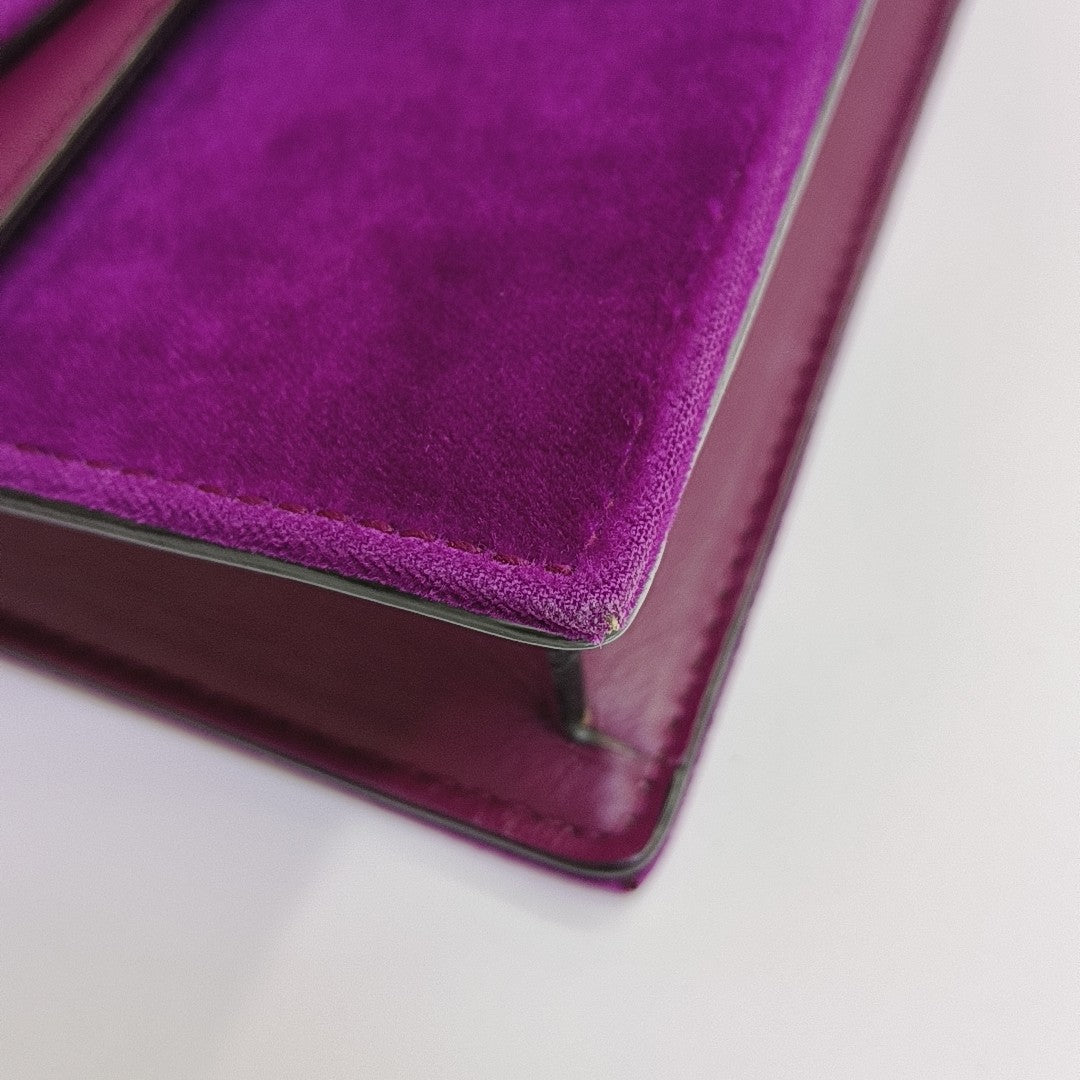 Dionysus Super Mini Velvet Red