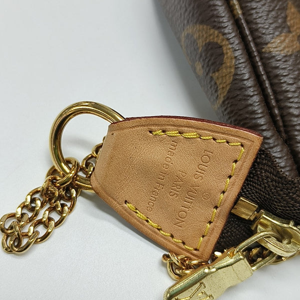 ACCESSOIRES Mini Monogram Coated Canvas Brown