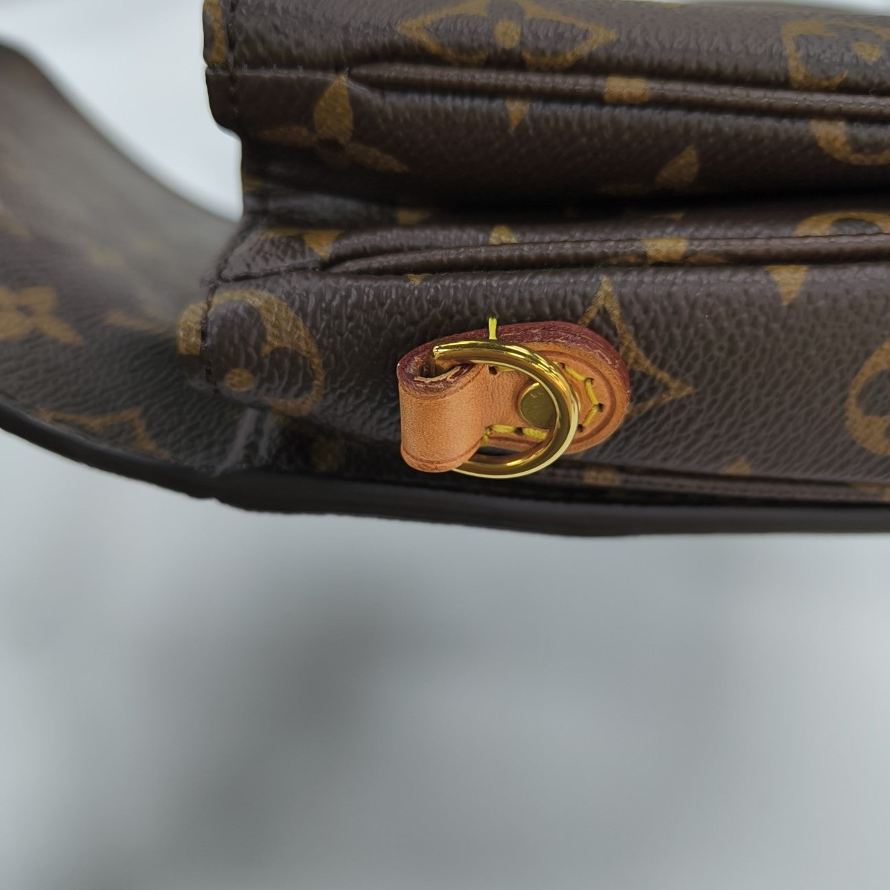 MÉTIS MM Monogram Coated Canvas Brown