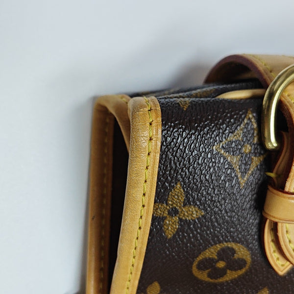 BATIGNOLLES GM Monogram Coated Canvas Brown