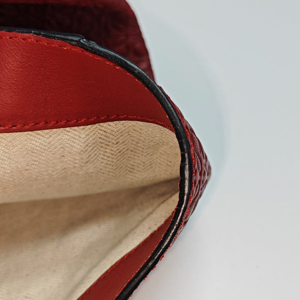 Eastwest Monogram Calfskin Red