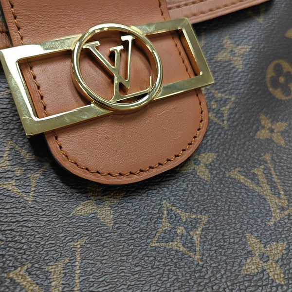 Monogram Coated Canvas PM Brown