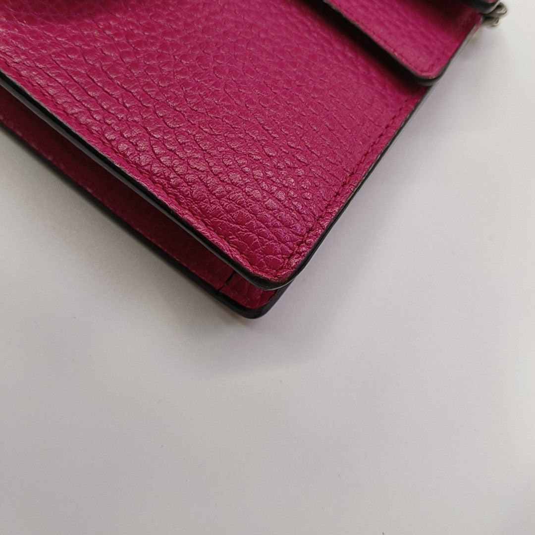 Dionysus Super Mini Calfskin Red