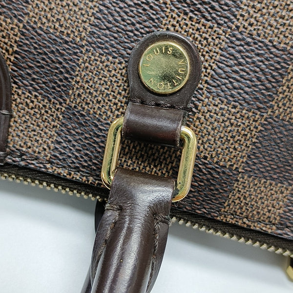 PALERMO PM Damier Ebene Coated Canvas Brown