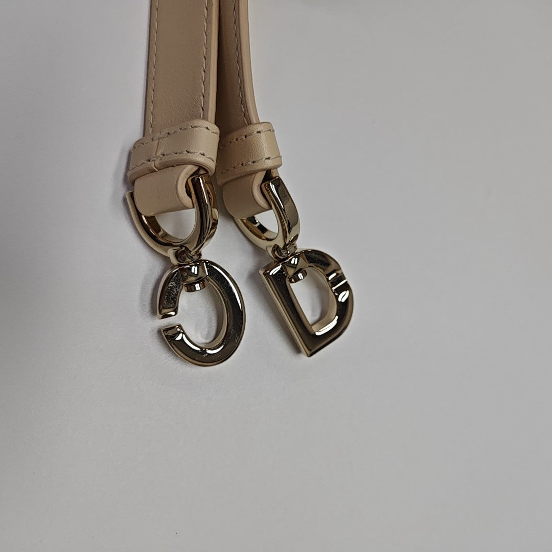 Toujours Small Cannage Calfskin Beige