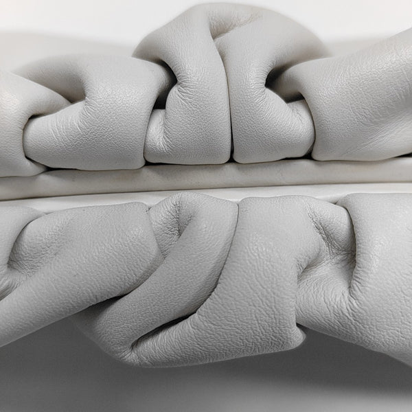 The Pouch Large Calfskin White