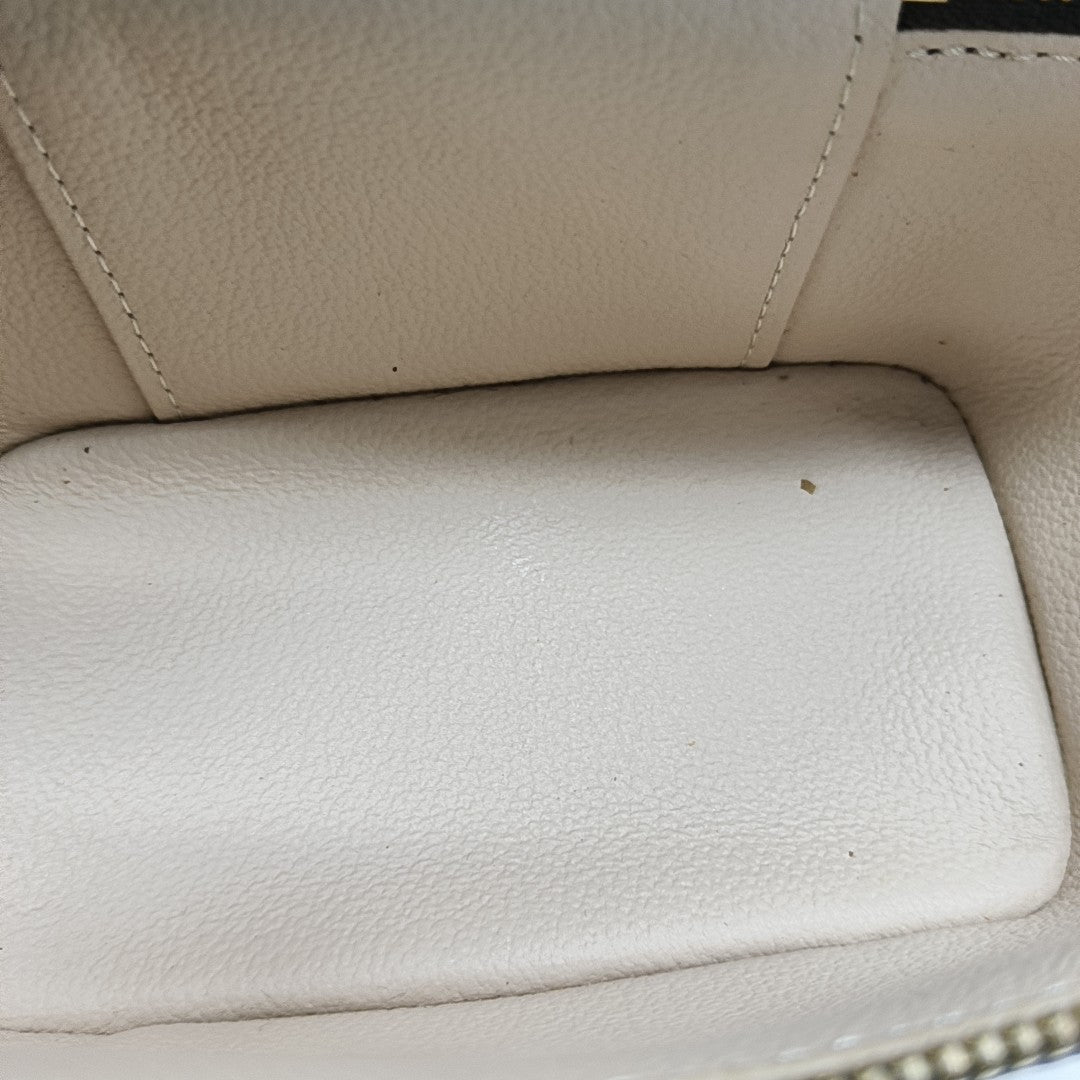 NICE Super Mini Monogram Coated Canvas Brown