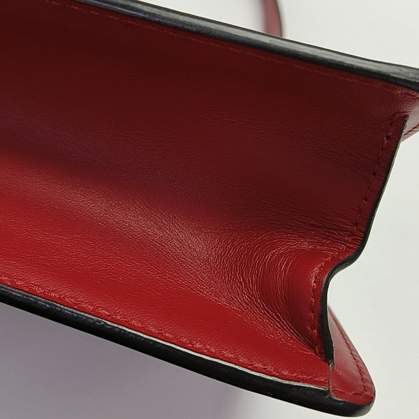 Sylvie Small Calfskin Red