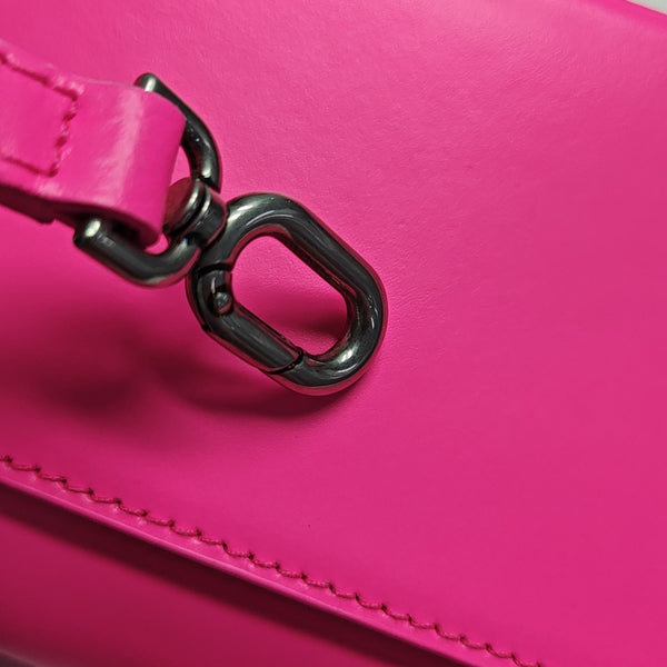 Hourglass XS Quilted Calfskin Red