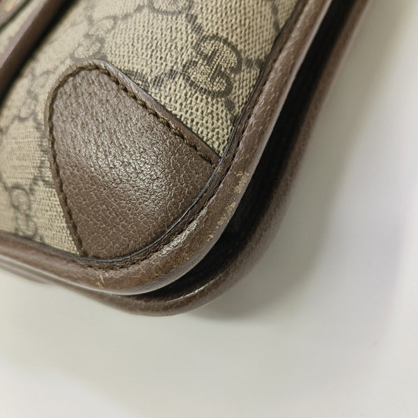Neo Vintage Small Monogram Coated Canvas Beige