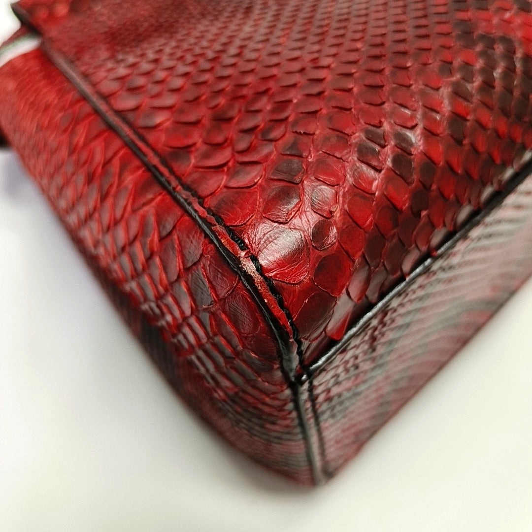 Peekaboo Mini Python Red