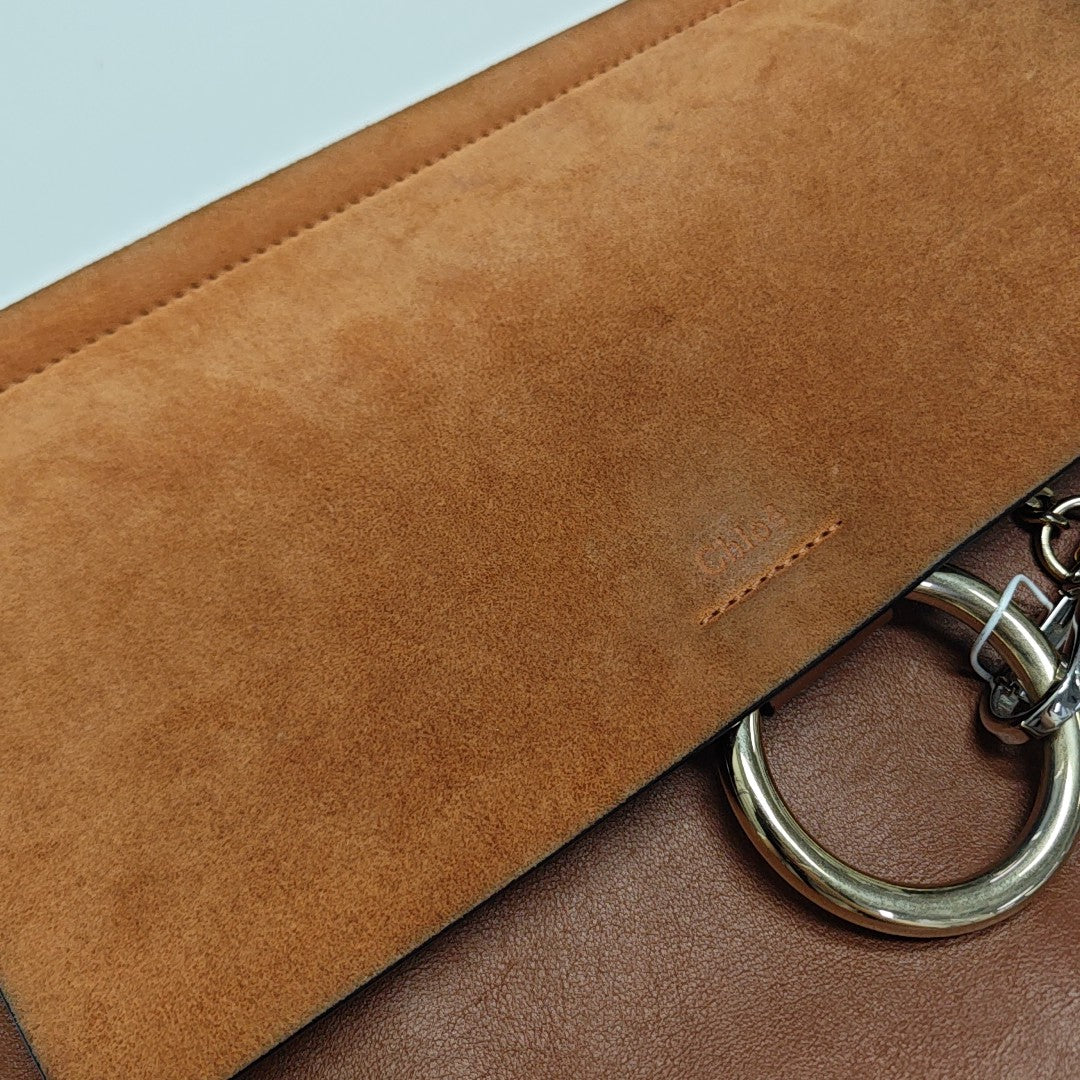 Faye Medium Calfskin Brown