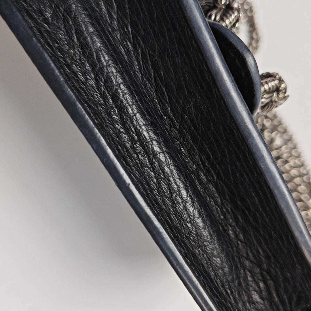 Dionysus Super Mini Calfskin Black