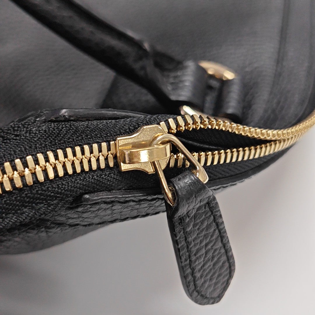 Microguccissima Calfskin Black