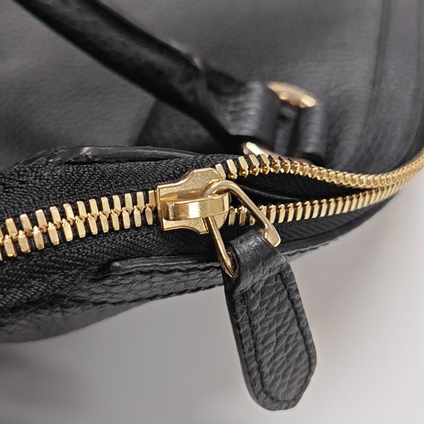 Microguccissima Calfskin Black